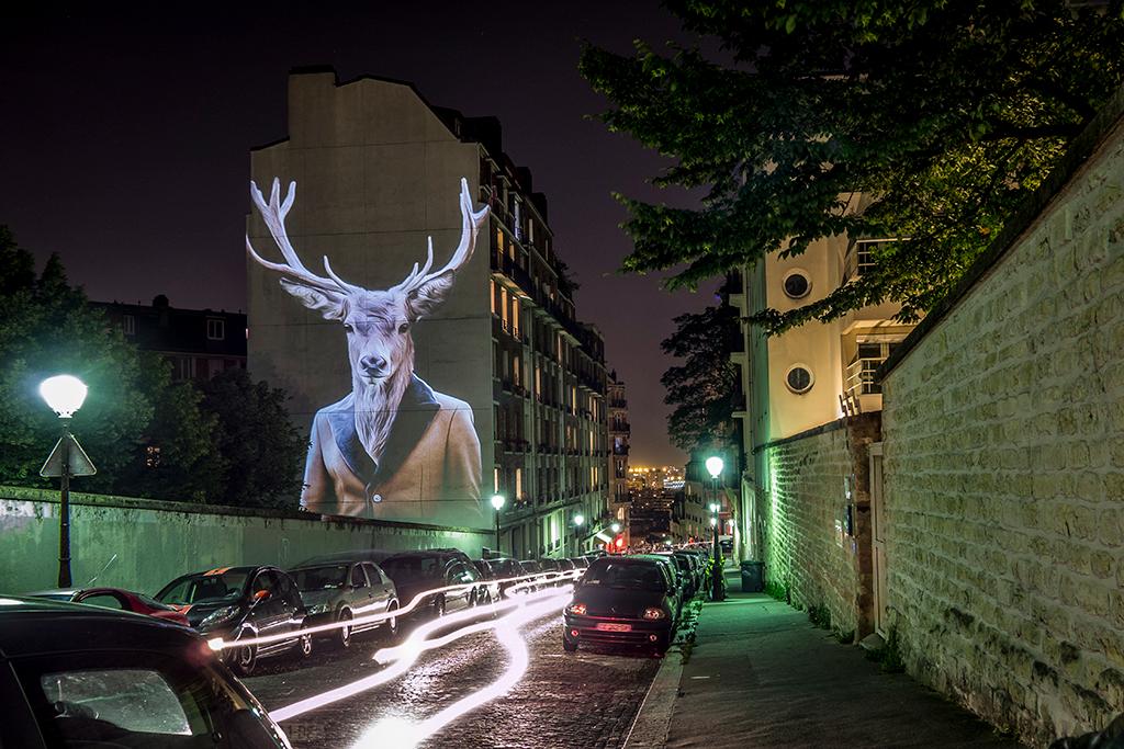 LE CERF DE BECQUEREL, PARIS - 2015 © Julien NONNON                            